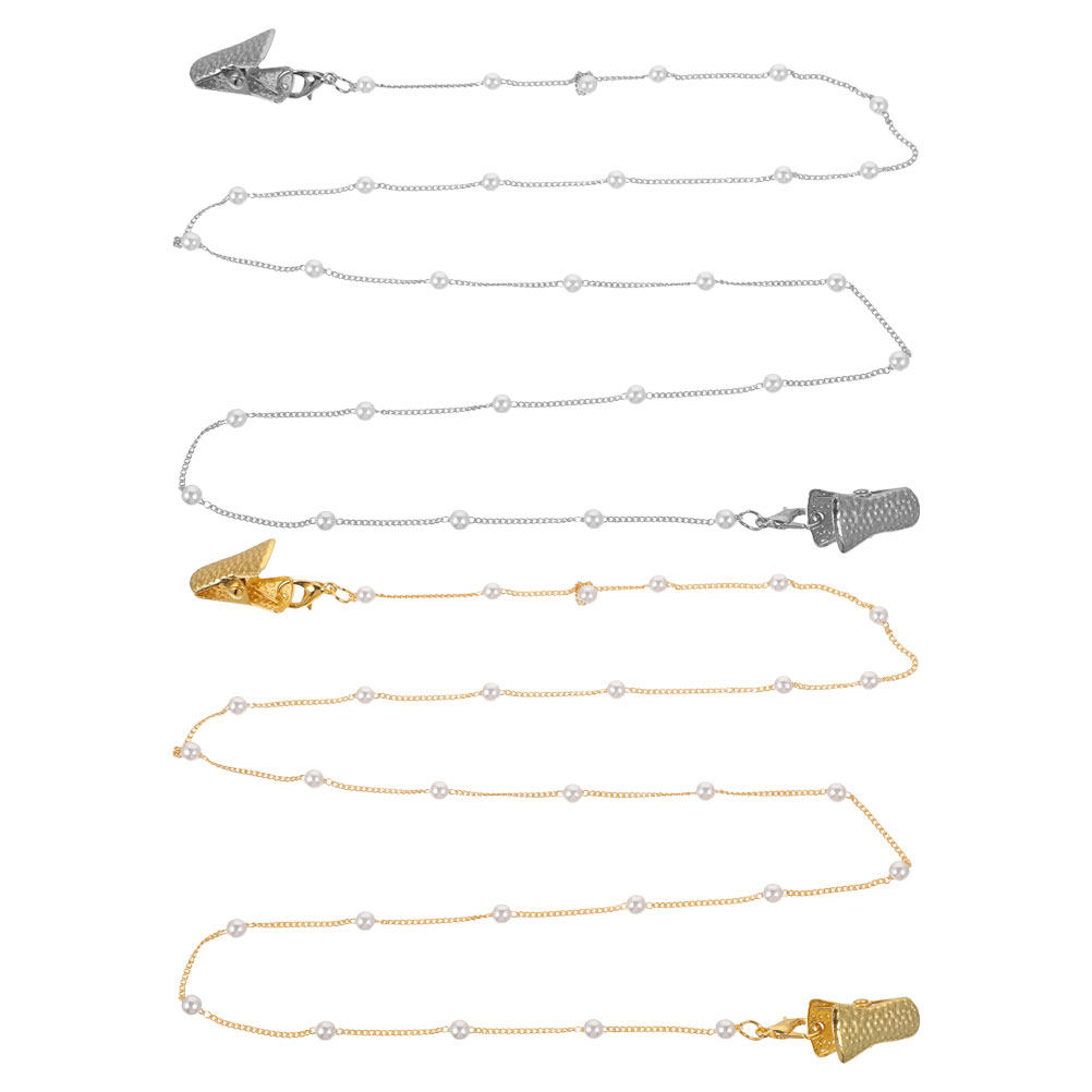 Mask Chain Holder - 2 unidades de elegantes cadenas para