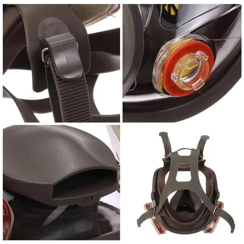 Mascarilla de Gas antiniebla 6 - Dust Mask Construction reseña y precio