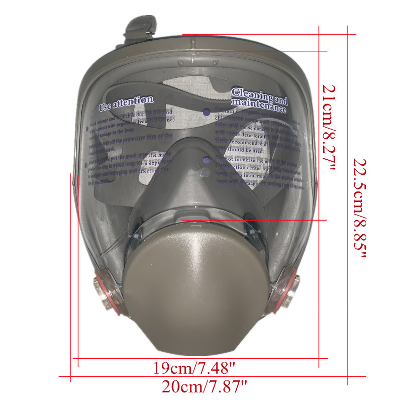 Máscara protectora en aerosol  - Dust Mask Construction reseña y precio