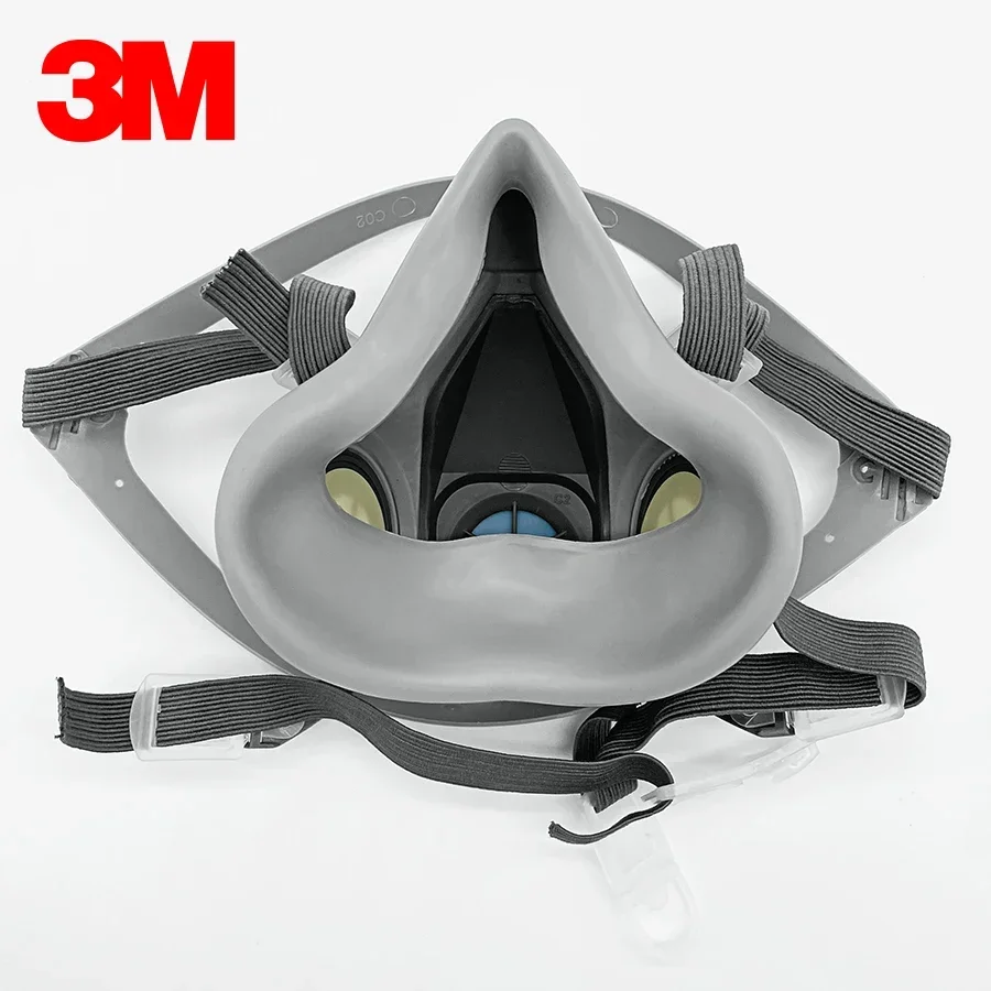 Máscara de Gas 15p 3M 6200 par - Dust Mask Construction reseña y precio