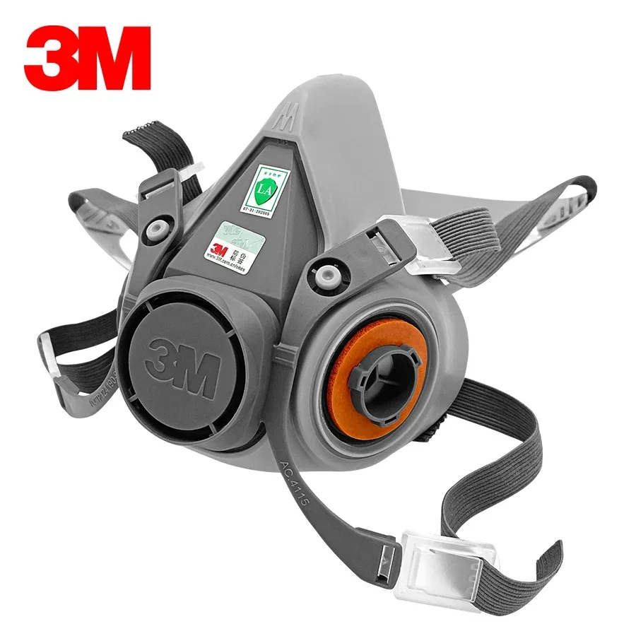 Máscara de Gas 15p 3M 6200 par - Dust Mask Construction reseña y precio
